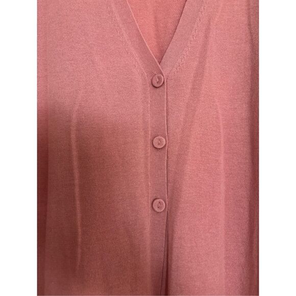 J. Jill Vneck 3 Button Closure Cardigan - Picture 2 of 5
